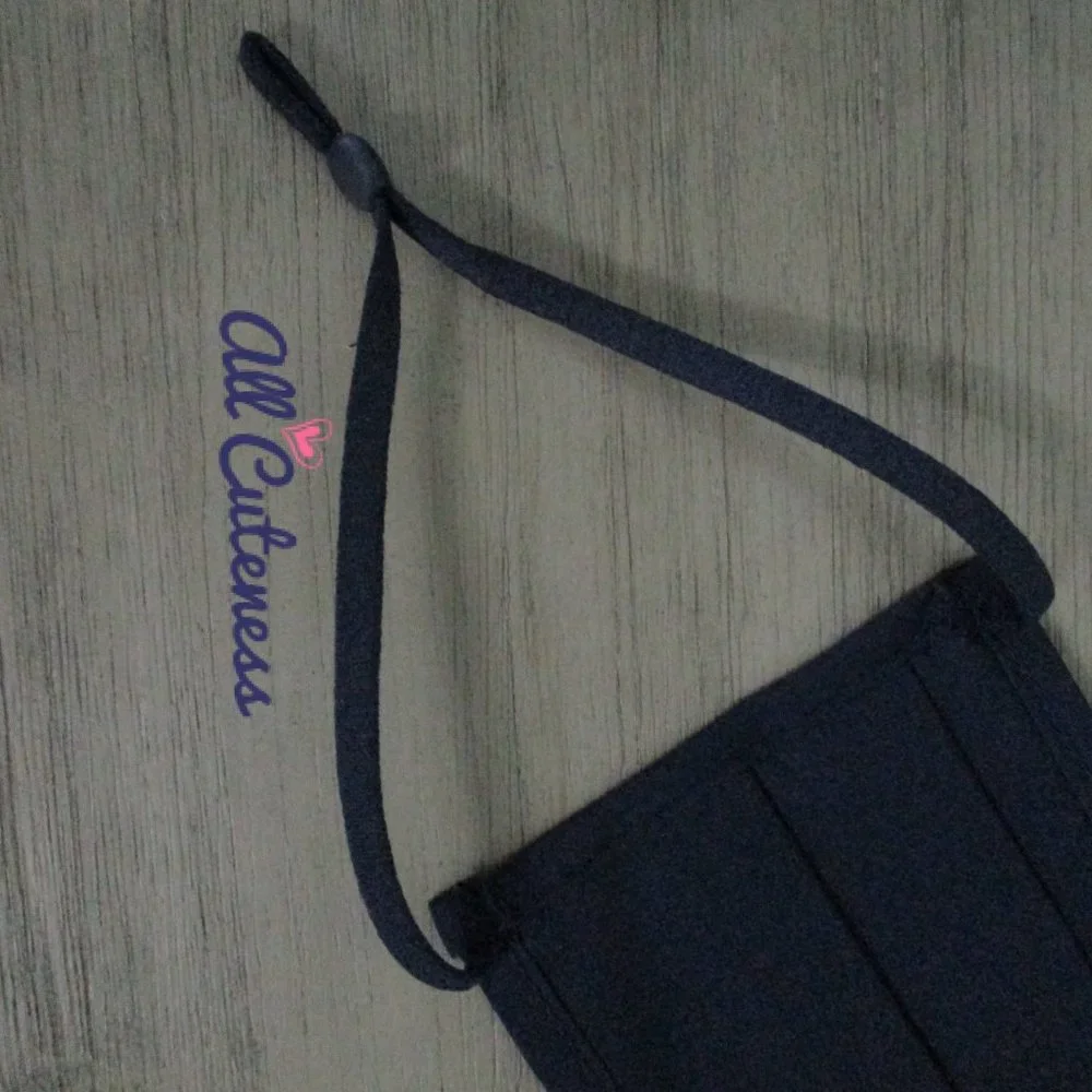 Navy Cloth Face Mask (NWOT)